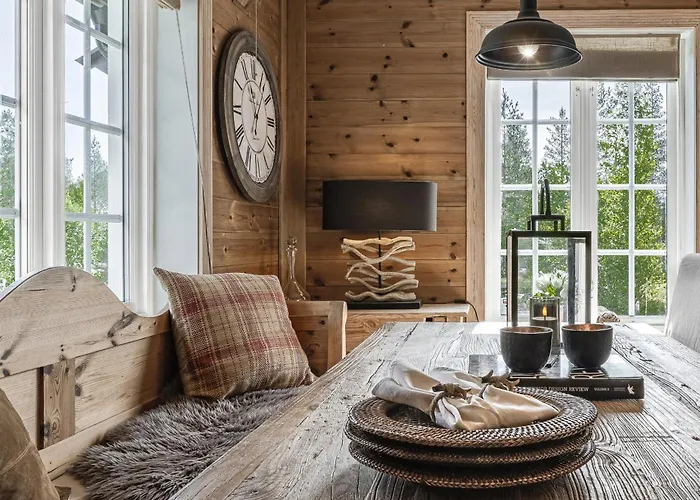 Charming In Hemsedal Golf Alpin - Ideal For Families, Fishing & Skiing Semesterbostad Hemsedal